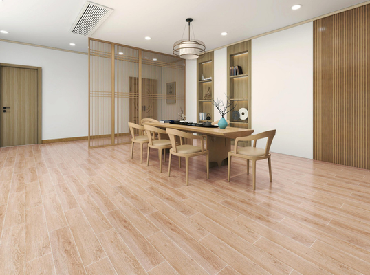 Mua ISO9001 Gỗ Sứ Gạch Kaki Dải Cho Phòng Ngủ 15*90 Cm Căn Hộ Tầng Tường Gạch Men Trang Trí 0.95 Cm sản xuất trực tuyến