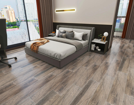 Mua Tấm ván gỗ chống trượt Sàn gạch sứ Nội thất phòng khách Gạch men gỗ xám 20cm Chiều rộng 100cm Chiều dài sản xuất trực tuyến