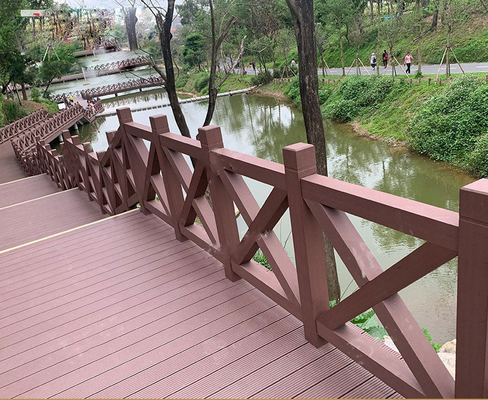 Mua Bảng điều khiển hàng rào WPC của SGS Lan can bảo vệ 2000x1200mm Bảng bên ngoài cho kỹ thuật làm vườn sản xuất trực tuyến
