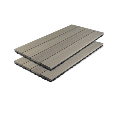 Mua Garden Grid Ván sàn WPC Sàn tự chia 71x11mm Màu xám Sàn khâu khóa WPC sản xuất trực tuyến