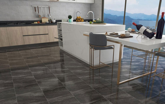 Mua Gạch Ceramic Rustic Tráng Men Xám Đậm 400x400mm Dùng cho Sàn và Tường Trong Nhà sản xuất trực tuyến