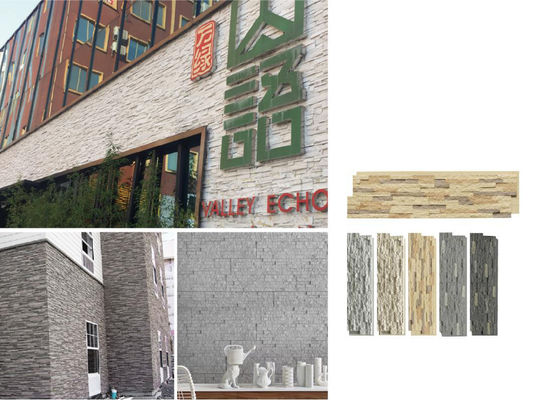 Mua Granite Grey Polyurethane Cultural Stone Đồ gạch 1160x300x30mm sản xuất trực tuyến