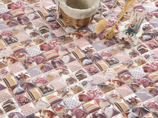 Mua Gạch gạch màu hồng 300x300mm Ceramic Rustic cho sàn trong nhà sản xuất trực tuyến
