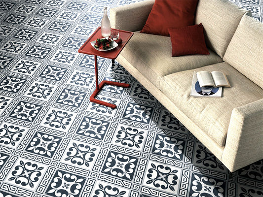 Mua Gạch Ceramic Rustic Đen Xám 20x20cm cho Phòng Tắm và Nhà Bếp sản xuất trực tuyến