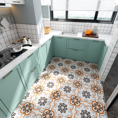 Mua 20x20cm Hoa gạch gạch gạch gạch trong màu Beige Xanh Xám sản xuất trực tuyến