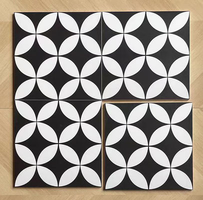 Mua Đen và trắng 20x20cm gạch gạch gốm cho sàn nhà và tường trong nhà sản xuất trực tuyến