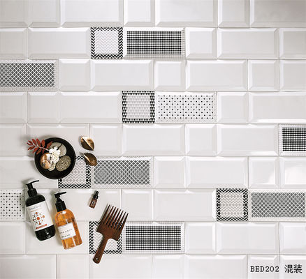 Mua 10x30cm White Body Clay Wall Tiles cho phòng tắm và nhà bếp sản xuất trực tuyến