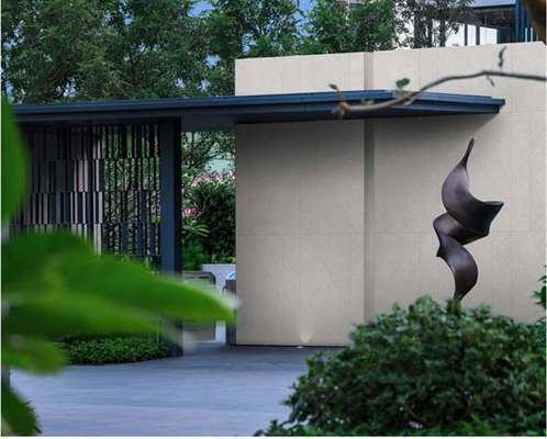 Mua Đá cát màu xám nhạt bên ngoài bức tường rèm gạch dày cho tòa nhà 600x1200mm sản xuất trực tuyến
