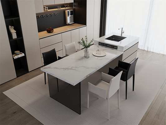 Mua Matt Modern Indoor Floor Carrara Sintered Stone Slabs Cho Nhà 1420x2700mm sản xuất trực tuyến