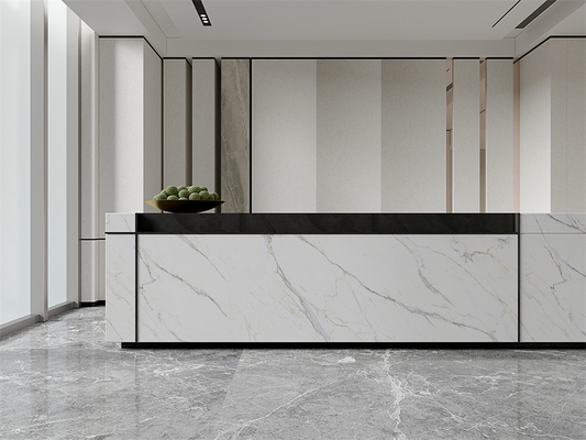 Mua Chất liệu thô trong nhà Matt Carrara sàn đá nhựa cho phòng khách 1420x2700mm sản xuất trực tuyến