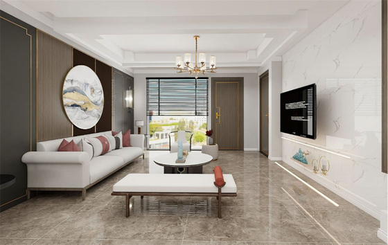 Mua Gạch chống nước và đá cẩm thạch nhìn Xám đánh bóng kính 600x1200mm gạch sứ cho phòng khách sản xuất trực tuyến