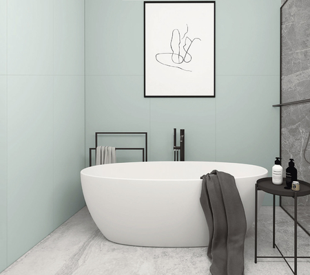 Mua Gạch gốm retro màu xanh lá cây 400x800mm 600x1200mm Gạch tường trong nhà sản xuất trực tuyến