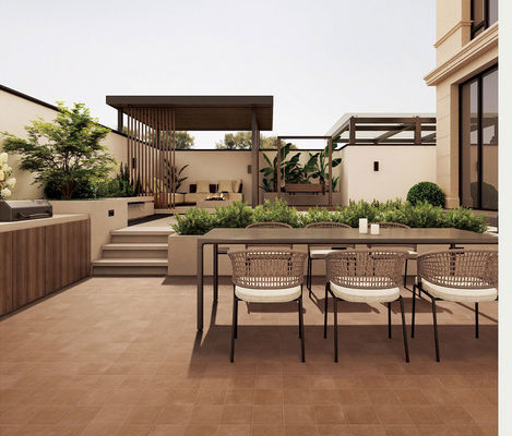 Mua Gạch lát nền gốm thân thiện với môi trường màu nâu 24x24 Đất sét Loại AAA sản xuất trực tuyến