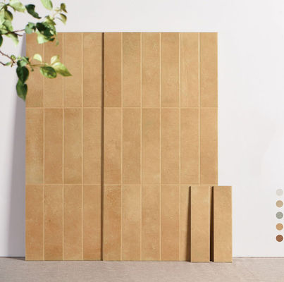 Mua Gạch tường gốm không trượt 400x800mm màu nâu sáng AAA sản xuất trực tuyến