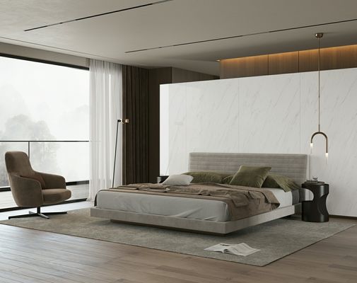 Mua Gạch Porcelain Tráng men Bóng 900x1800mm Trắng Kháng khuẩn Chống trầy sản xuất trực tuyến