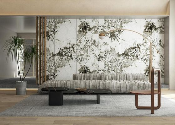 Mua Gạch Porcelain Tráng Men Mài Bóng Màu Xám 900x1800mm Dùng cho Sàn Nội Thất sản xuất trực tuyến