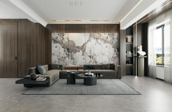 Mua Gạch Porcelain Tráng Men Mài Bóng 900x1800mm Dày 9mm Lát Sàn và Ốp Tường Trong Nhà sản xuất trực tuyến