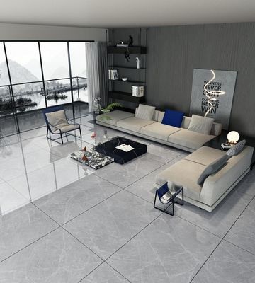 Mua Gạch Porcelain Tráng Men Mài Bóng Màu Xám 900x1800mm Dùng cho Sàn và Tường sản xuất trực tuyến