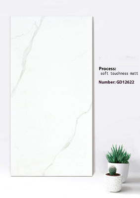 Mua Beige And White bền mềm mỏng Matt màn tường dày gạch cho phòng khách 600 x 1200mm sản xuất trực tuyến