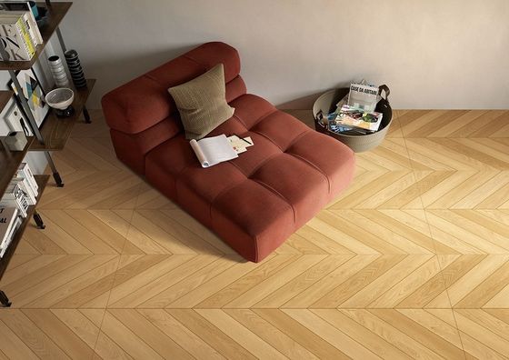 Mua Gạch Porcelain Vân Gỗ Chống Trượt 600x1200mm Màu Nâu Loại AAA sản xuất trực tuyến