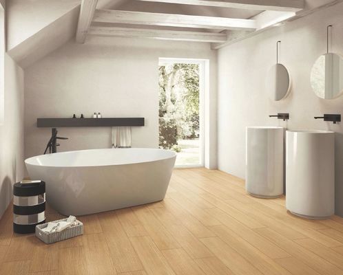 Mua Gạch Porcelain Vân Gỗ Nâu Vàng AAA Grade 150x900mm sản xuất trực tuyến