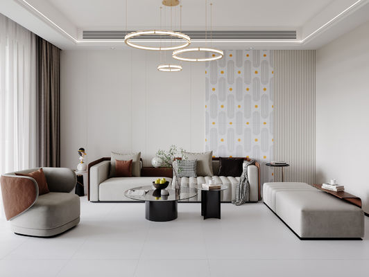 Mua 600x1200mm Lớp gạch sàn sứ màu xám nhạt để sử dụng trong nhà sản xuất trực tuyến