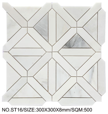 Mua Mảnh ghép đá tự nhiên 300x300mm tuyệt đẹp cho phòng ăn và hồ bơi sản xuất trực tuyến