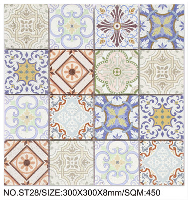 Mua Trang trí và hoa Retro Square 300x300mm Natural Stone Mosaic Cho bể bơi sản xuất trực tuyến