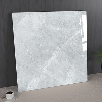 Mua Stain-resistant and Firebrick 1mx1m Marble Porcelain Glazed Polished Tiles For Living Room Light Gray sản xuất trực tuyến