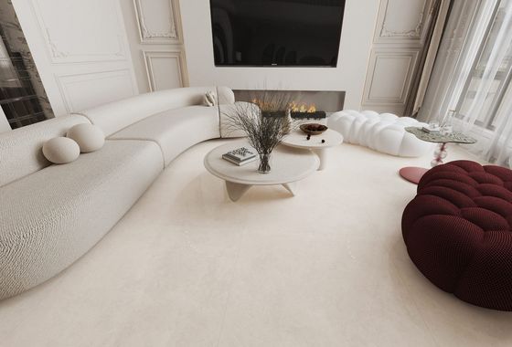 Mua Gạch chống trượt màu beige thân thiện với môi trường 1000x1000mm sàn nhà trong nhà gạch sứ thủy tinh đánh bóng cho xây dựng lại và nhà hàng sản xuất trực tuyến