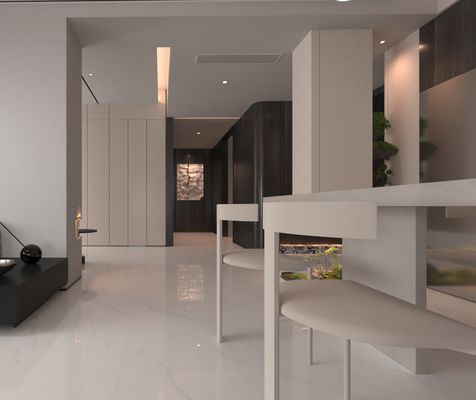 Mua Carrara chống mài mòn và không mờ 1mx1m sàn trong nhà gạch sứ thủy tinh đánh bóng cho xây dựng và nhà bếp sản xuất trực tuyến