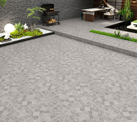 Mua Đá gạch gạch thạch cao màu xám sáng 600x600mm Đá ngoài trời chống mờ cho vuông sản xuất trực tuyến