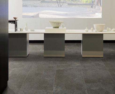 Mua Không mờ và FireBrick màu xám tối sàn trong nhà 600x1200mm Matt với khuôn bề mặt gạch sứ cho văn phòng sản xuất trực tuyến