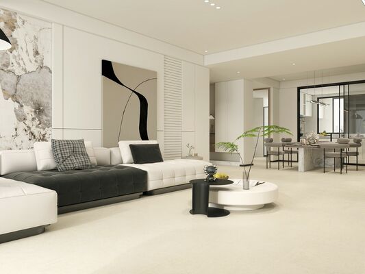Mua Chiếc gạch sứ màu beige 600x1200mm có phong cách và chống mòn Matt với bề mặt khuôn Chiếc gạch sàn trong nhà cho phòng tắm và phòng ăn sản xuất trực tuyến