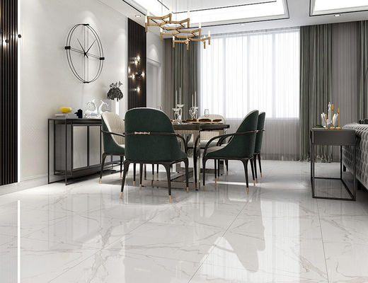 Mua 4 cái / Ctn 29kgs / Ctn Gạch lát sàn màu vàng, Gạch sứ tráng men 600x600mm sản xuất trực tuyến