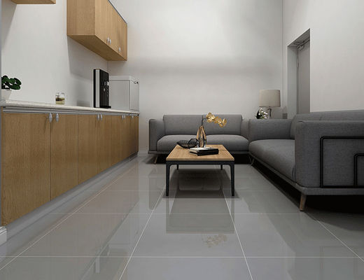 Mua Ngói lát sàn Porcelanato 60x60cm 29kg, Gạch men sứ đánh bóng 9.5mm Màu xám nhạt sản xuất trực tuyến