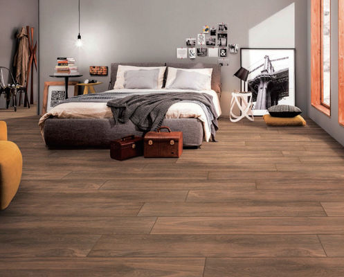 Mua Gạch sứ gỗ màu nâu đậm 200x1200mm AAA sản xuất trực tuyến