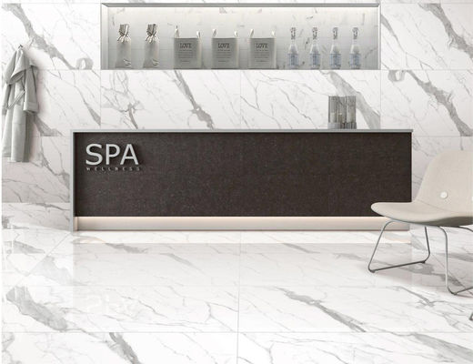 Mua Ngói sứ trắng Carrara 45X90cm SGS, 31KG / ctn Gạch ốp tường tráng men sản xuất trực tuyến