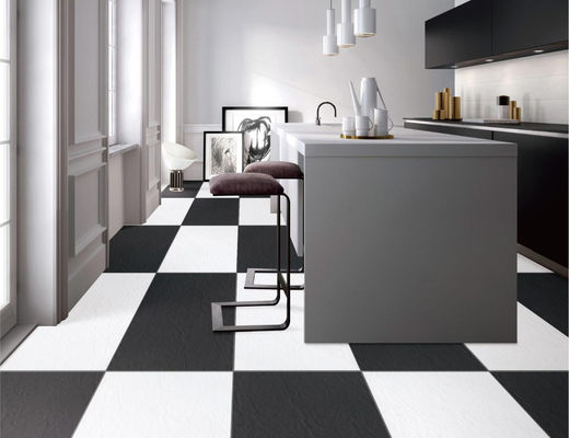 Mua PRIMERA 9.5mm Toàn thân Gạch sứ Matt nhám Sàn màu trắng đen 600x600mm sản xuất trực tuyến