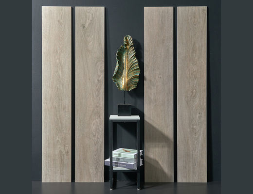 Mua Gạch gốm gỗ màu xám 250x1500mm Cửa cạnh mờ sản xuất trực tuyến