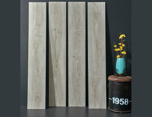 Mua 25x150cm 4 cái Gạch sứ bằng gỗ Vật liệu xây dựng tráng men Đánh bóng 9.5mm sản xuất trực tuyến