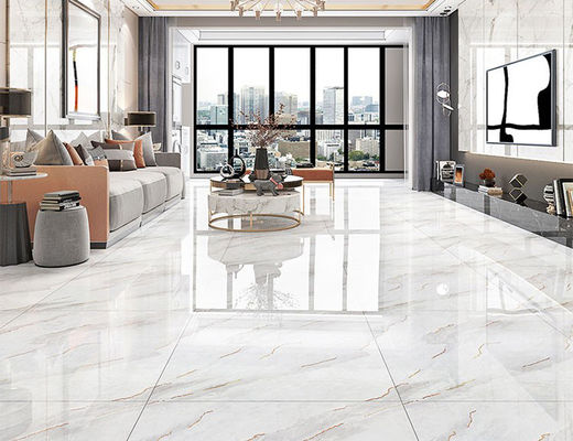 Mua 80x80cm SASO Màu vàng lát sàn Gạch trang trí bằng sứ tráng men trắng Carrara CIQ sản xuất trực tuyến