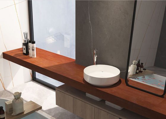 Mua Tấm đá thiêu kết bề mặt bằng đồng màu đỏ cho phòng tắm sản xuất trực tuyến
