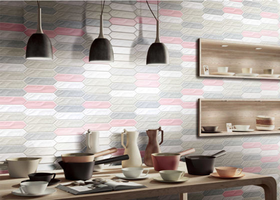 Mua 75x300mm Picket Ripple Ceramic Wall Tile - Đèn bóng hiện đại 3D Inkjet sản xuất trực tuyến