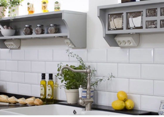 Mua Gạch ốp tường nền gốm cổ điển 100X200MM cho nhà bếp sản xuất trực tuyến