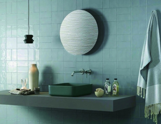 Mua Kết cấu trơn Trang trí gạch ốp tường bóng cho nhà bếp 100x100mm sản xuất trực tuyến