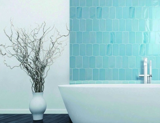 Mua 75x300mm Gạch ốp tường bên trong Phong cách hiện đại Ngói màu bóng sản xuất trực tuyến