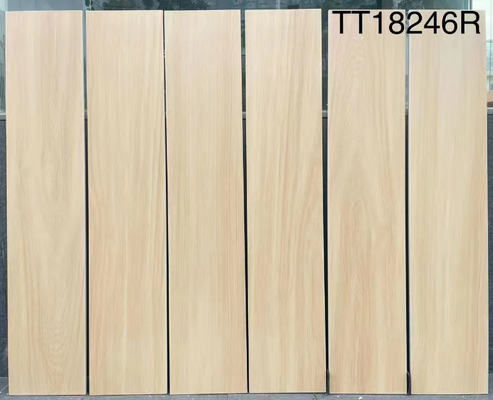 8x40'inch Màu Xám Tường Nội Thất Sàn Bên Ngoài Gạch Ceramic Bằng Gỗ Cho Dự Án Ban Công Tiền Sảnh Dải Sứ Tráng Men Mềm