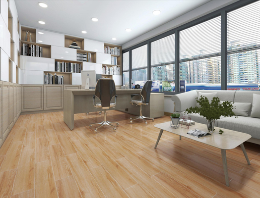 Gạch ốp tường bằng gỗ nhiều màu màu nâu 15x90cm để trang trí phòng ngủ Primera không mùi