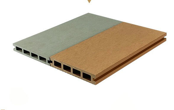 Tấm sàn gỗ nhựa chống ăn mòn sân thượng 140x25mm Tấm ván sân vườn Tấm ván gỗ màu xanh lá cây